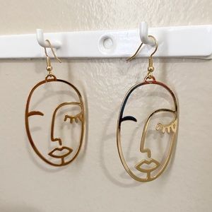 disclosure earrings | gold
